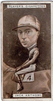 1925 Player's Racing Caricatures #1 John Randolph Anthony Front